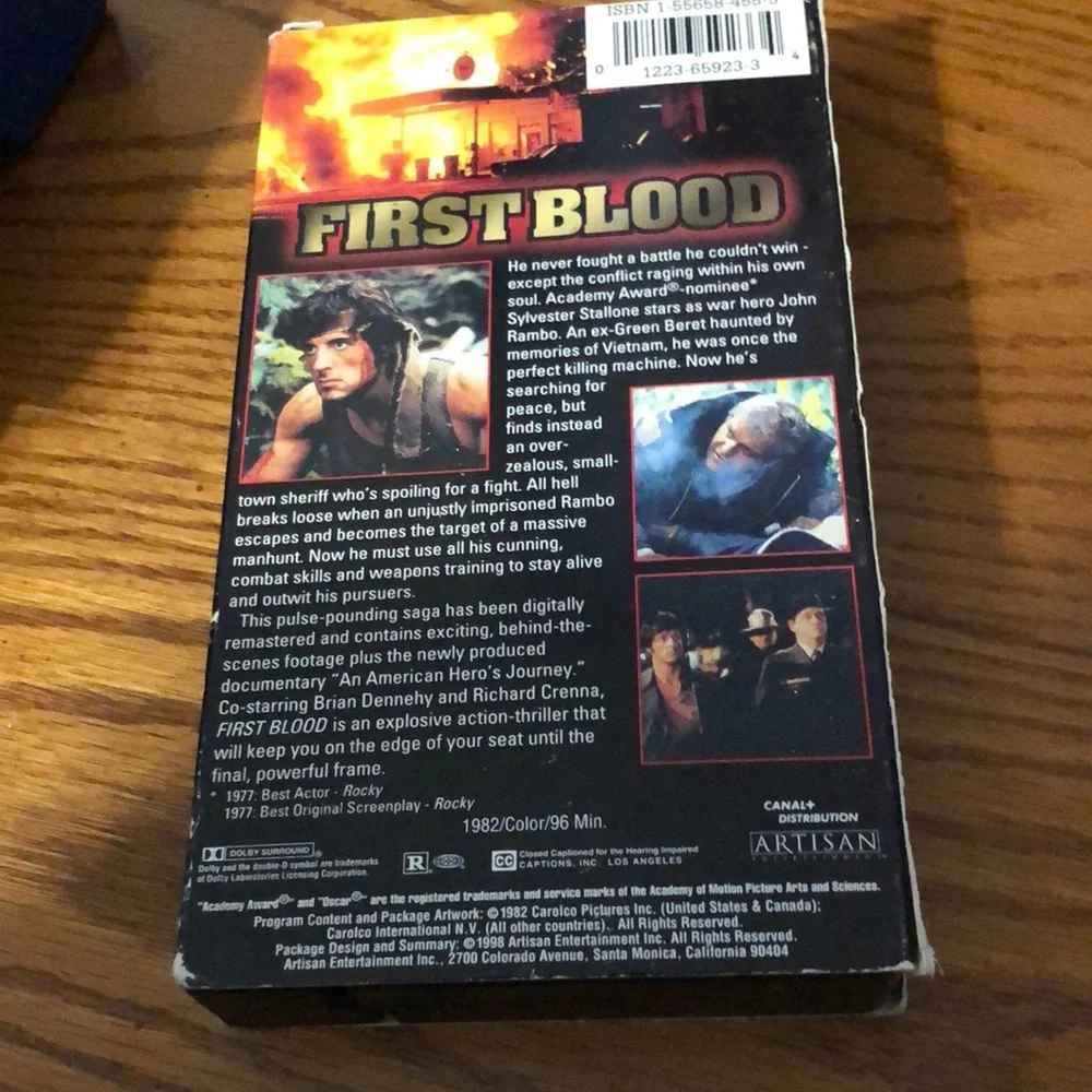 Rambo VHS Collection - Picture 3 of 8
